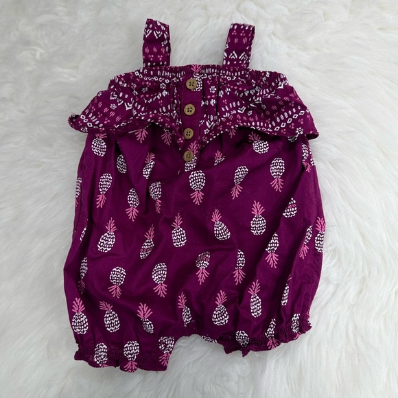 Carter’s Baby Girl Boho Romper - Picture 2 of 6